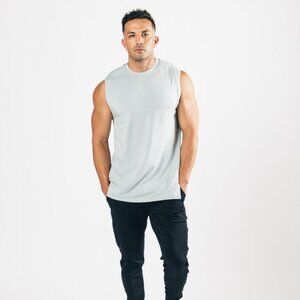 NEW Alphalete Mens PREMIUM STEPPED HEM CUTOFF TANK TOPS NORTH SHORE